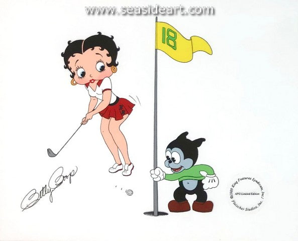 Par For the Course-Betty Boop