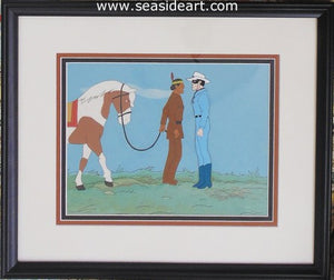 Tonto and Lone Ranger by Other Animation Studios - Seaside Art Gallery