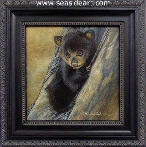 Black Bear Cub by Rebecca Latham - Seaside Art Gallery