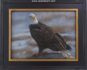 Freedom’s Solace-Bald Eagle by Bonnie Latham - Seaside Art Gallery