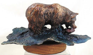 Grizzly River by Cathy Kuzma - Seaside Art Gallery