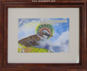 House Sparrow by E M Corsa - Seaside Art Gallery