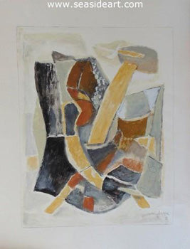 Abstract II by Irving Amen - Seaside Art Gallery