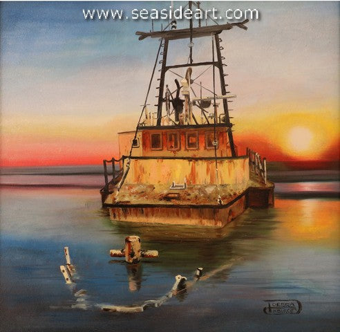 A New Day is an original oil painting by  artist, Debra Keirce