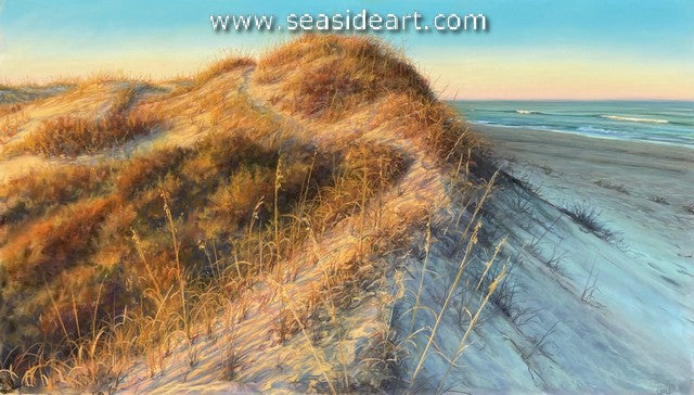 Father Dune is a pastel by artist Lori Goll.