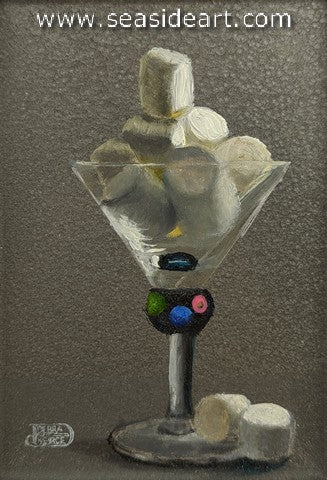 I Was A Complete Marshmallow is an original oil painting by  Debra Keirce