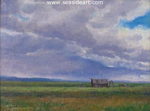 Lonely Prairie is an oil painting by Travis Humphreys