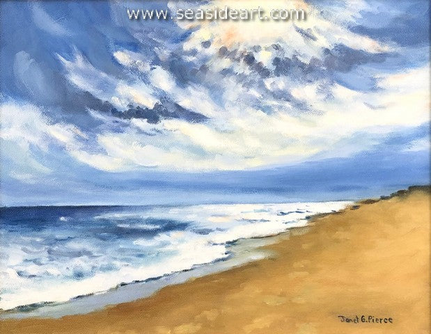 Storm Coming is an oil painting by Janet Groom Pierce