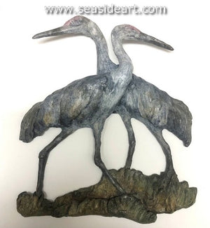 Karryl-Two Cranes (Relief)
