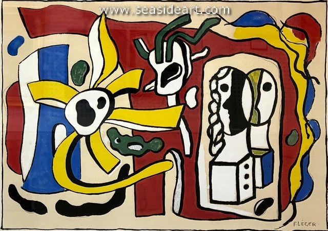 Nature Morte Aux Deux Poupee (Still Life with Two Dolls)