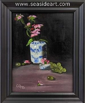 Ginger Jar with Flowers