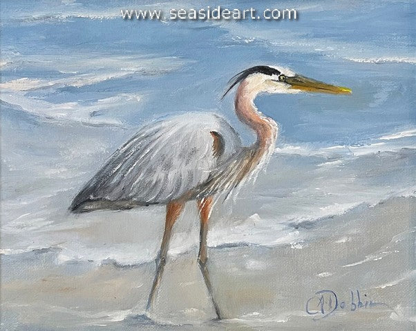 Dobbin-Heron on the Beach