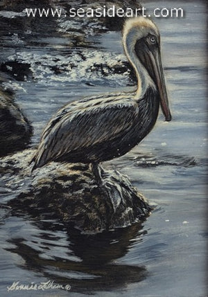 Perching Fisherman (Brown Pelican)