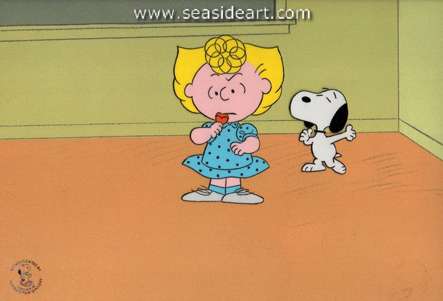 Peanuts-Sally & Snoopy