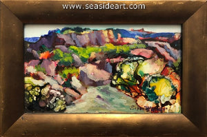 Bauer-Abstract of Canyon Landscape