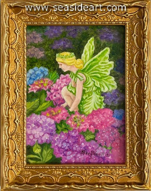 A Fairy Tending Her Garden
