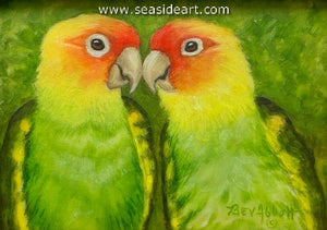A Love Most Ardent (Extinct Carolina Parakeets)