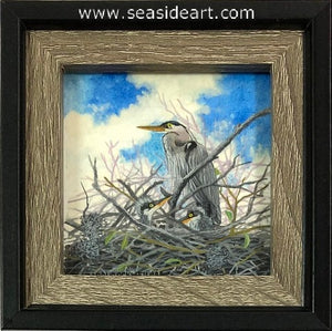 Rockwell-A Pair of Nestlings
