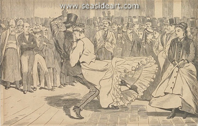 A Parisian Ball-Dancing at Casino