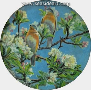 Latham R-Apple Blossom Morning (Bluebirds)