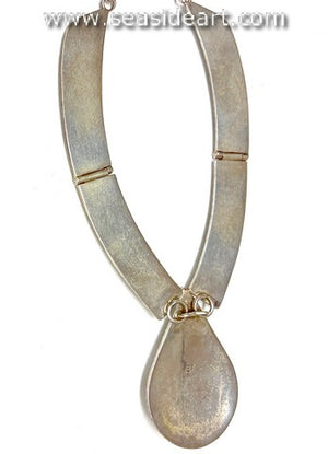 Native American Sterling Silver Necklace-Elsie Yazzie