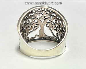 Sterling Silver Tree of Life Ring