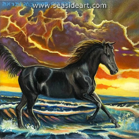 Broockman-Prophetic Seas: A Black Horse