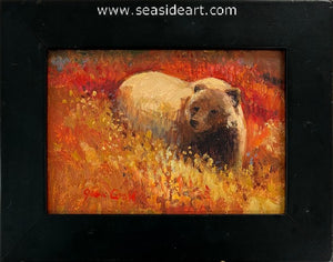 Cook-Blonde Grizzly in Denali