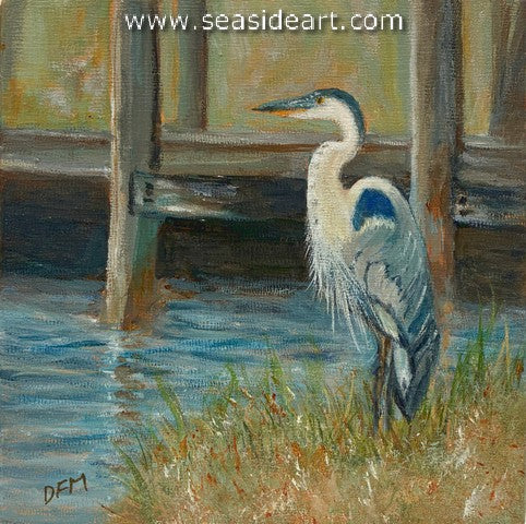 McLeod-Blue Heron, Watching, Waiting