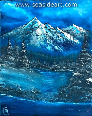 Blue Peaks and Valley