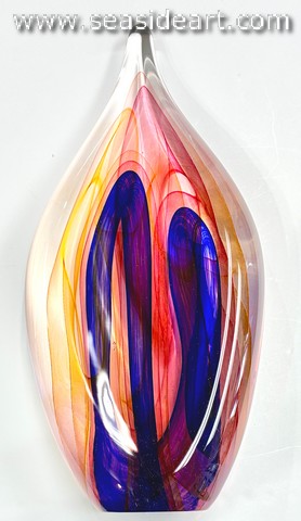 Blue, Red and Gold Folded