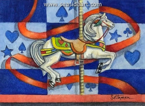 Sethman-Carousel Horse Lady Luck