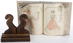 Cinderella-Cinderella's Sewing Book with Stand