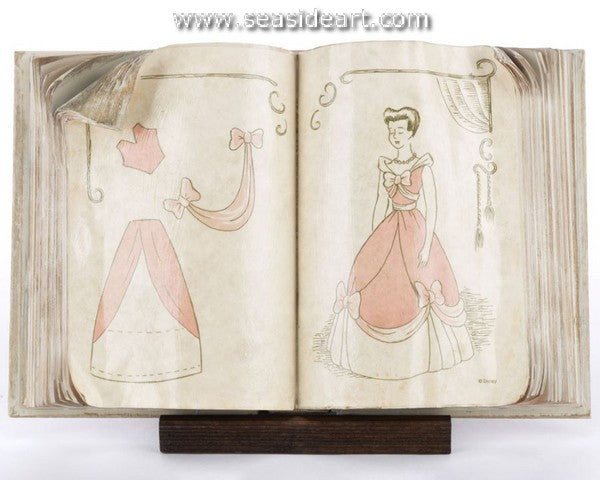 Cinderella-Cinderella's Sewing Book with Stand