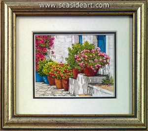 Argyros-Colorful Village Garden, Greece