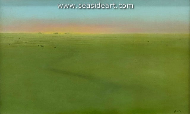 Cows in a Field at Sunrise