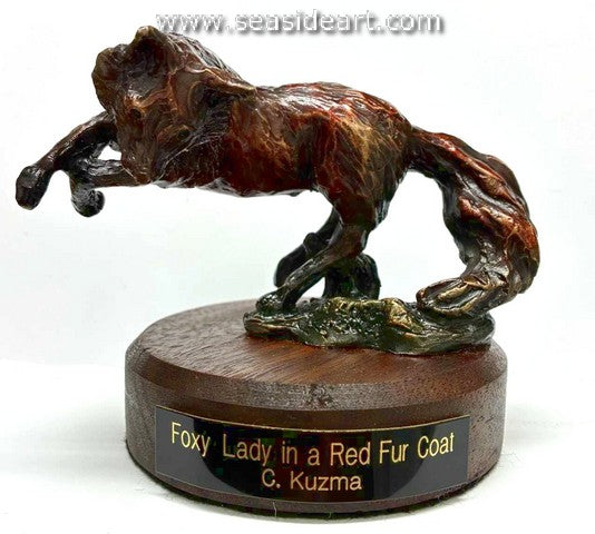 Foxy Lady in a Red Fur Coat (1/1)