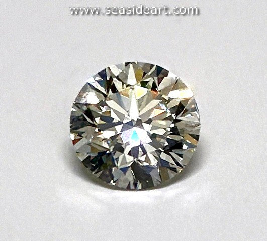 One Loose Round Brilliant Cut Lab Grown Diamond - 1.50ct