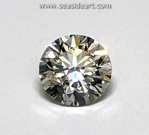 One Loose Round Brilliant Cut Lab Grown Diamond - 1.50ct
