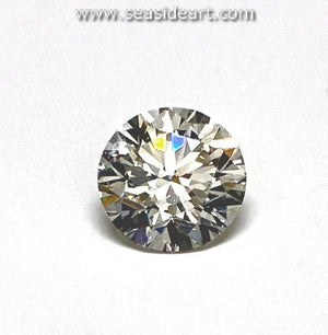 One Loose Round Brilliant Cut Lab Grown Diamond - 1.50ct