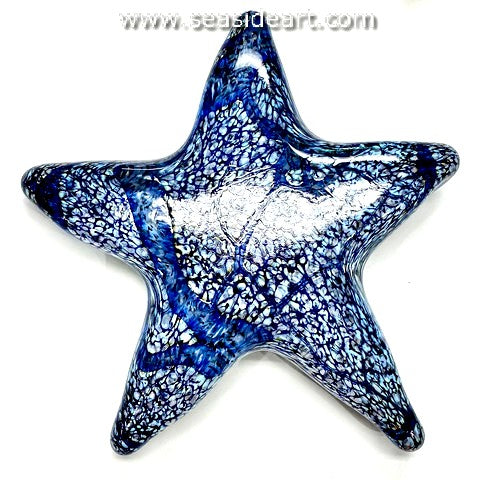 Starfish-Blue & White Mottled