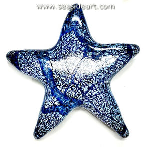 Starfish-Blue & White Mottled