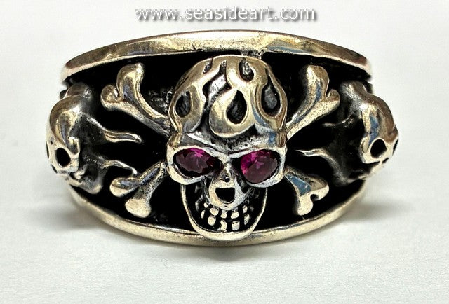 Sterling Silver Skull Ring