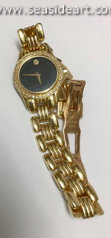 Ladies 14K Yellow Gold Movado Wrist Watch