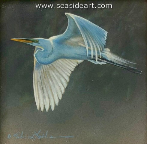 Glow of Grace (Great Egret)