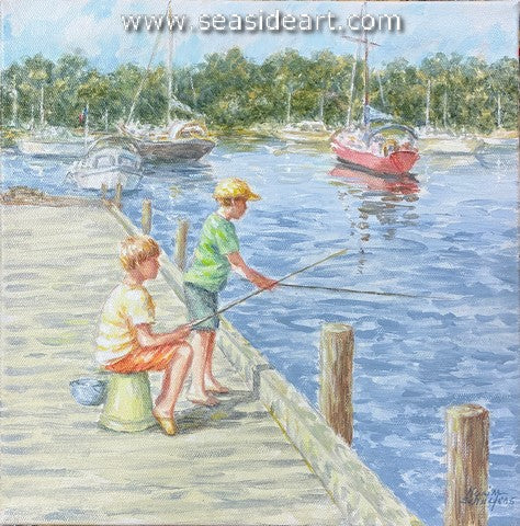 Schaefers-Hoping to Catch the Big One