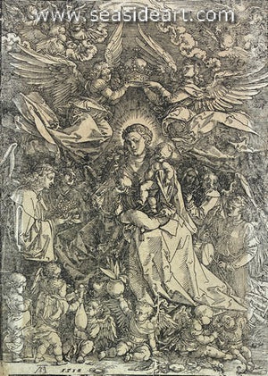 Mary as Queen of the Angels
