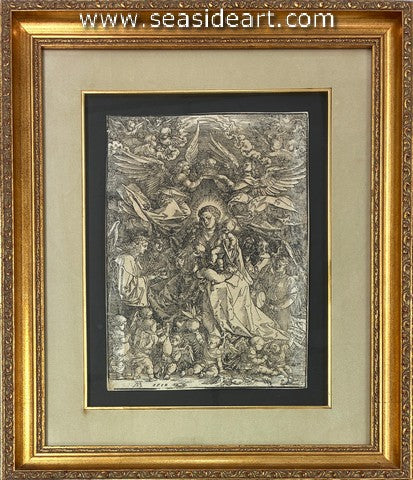 Mary as Queen of the Angels - Seaside Art Gallery
