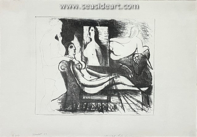Le Peintre et son Modele (The Painter and His Model)