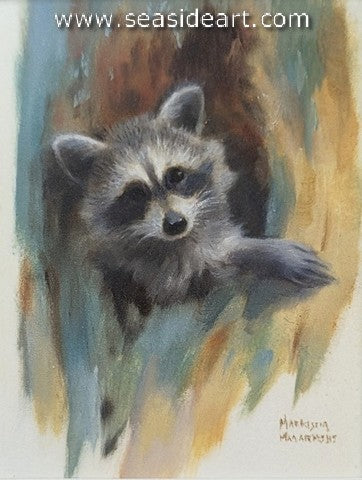 Touliatos-Raccoon in the Nest